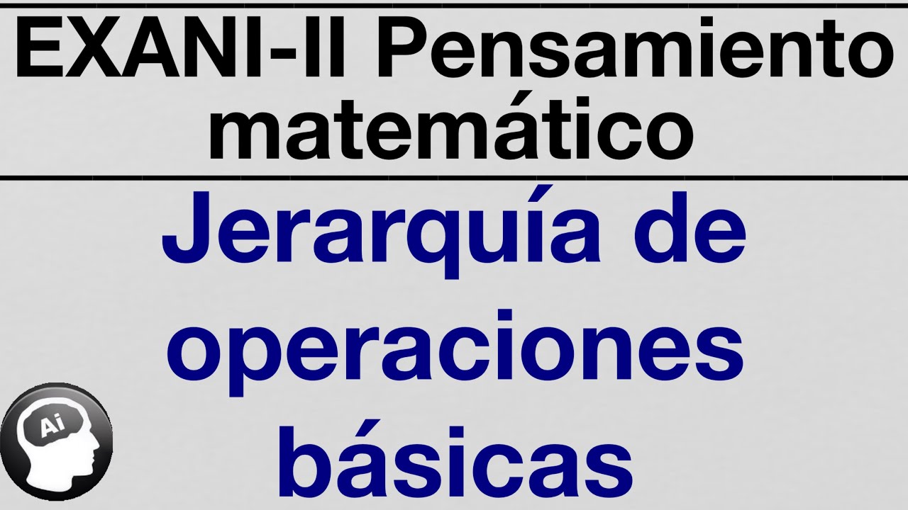 EXANI-II Curso de Pensamiento matemático