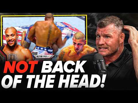Bisping REACTS To Pereira vs Gane 'Back Of Head' Controversy