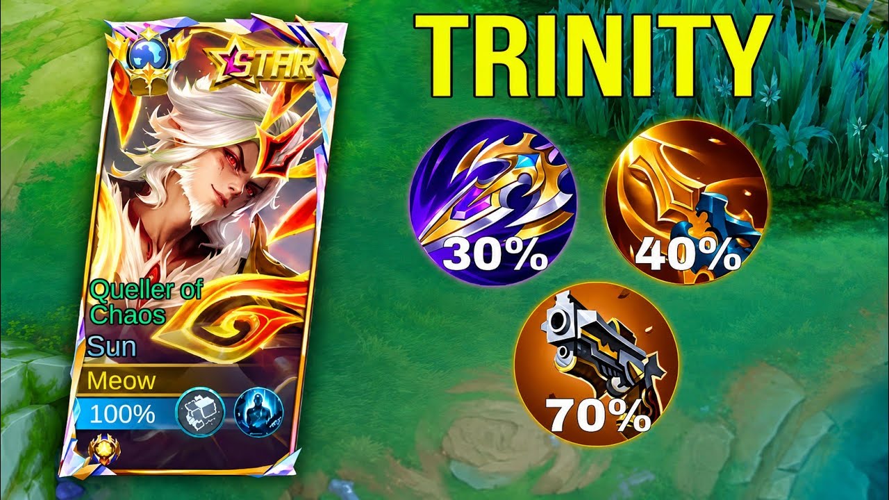 TRINITY SUN IS BACK! THIS INSANE ATTACK SPEED BUILD MELTS TANKS LIKE PAPER!