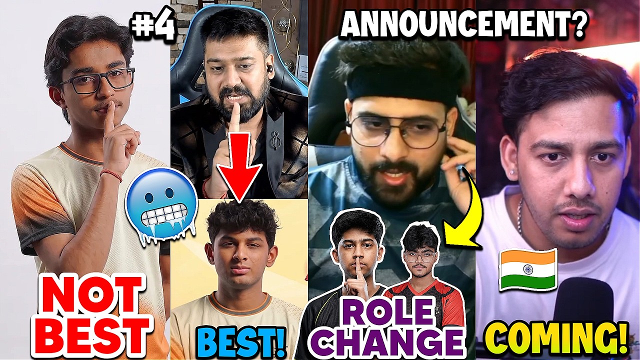 Announcement Coming SOON?🚨 Total Gaming Role Changes in Team 😳 Team Apex Gaming 🥶 Still Not Best?