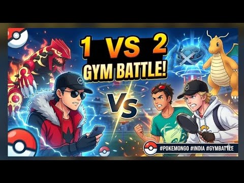 Ultimate 1 vs 2 Gym Battle Challenge! (Insane Comeback?) | Pokémon GO