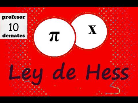 Ley de HESS explicación y ejercicios TRUCOS