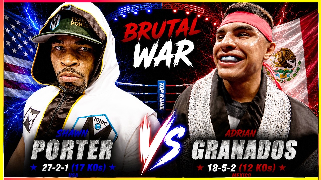 BRUTAL WAR That Shocked The World | Shawn Porter vs Adrian Granados