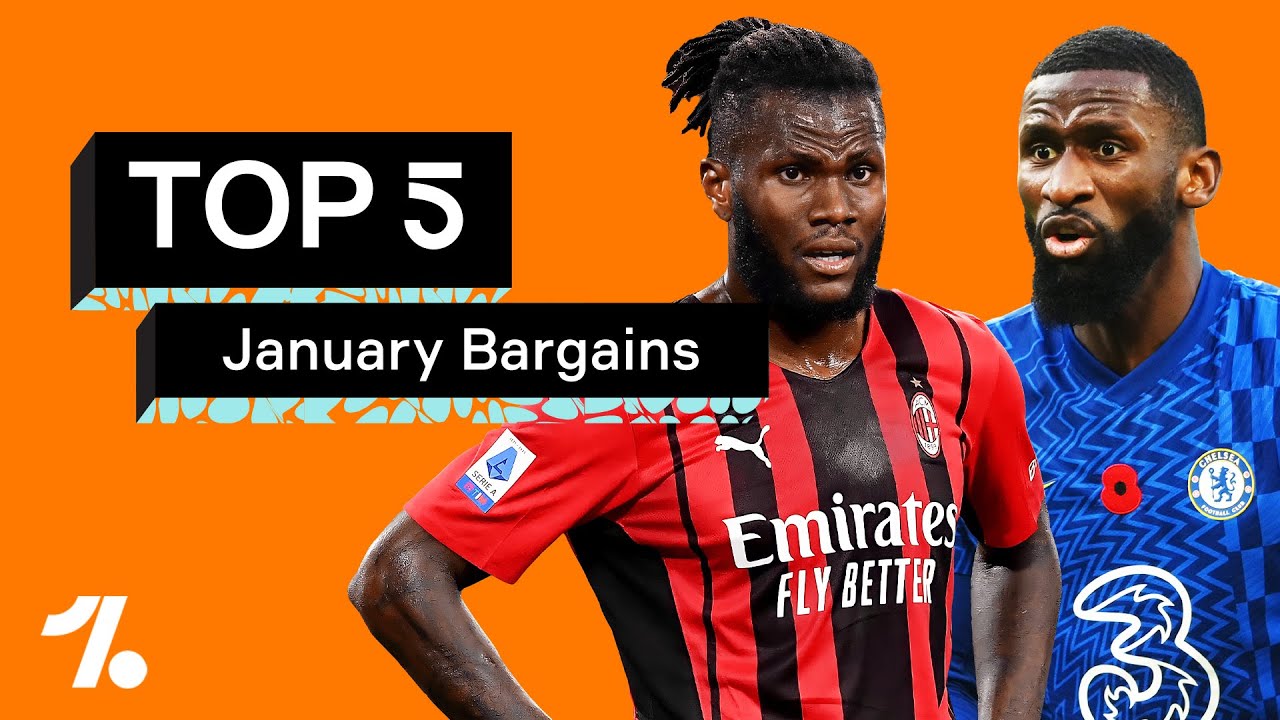 The FIVE BEST BARGAINS this January Transfer Window!