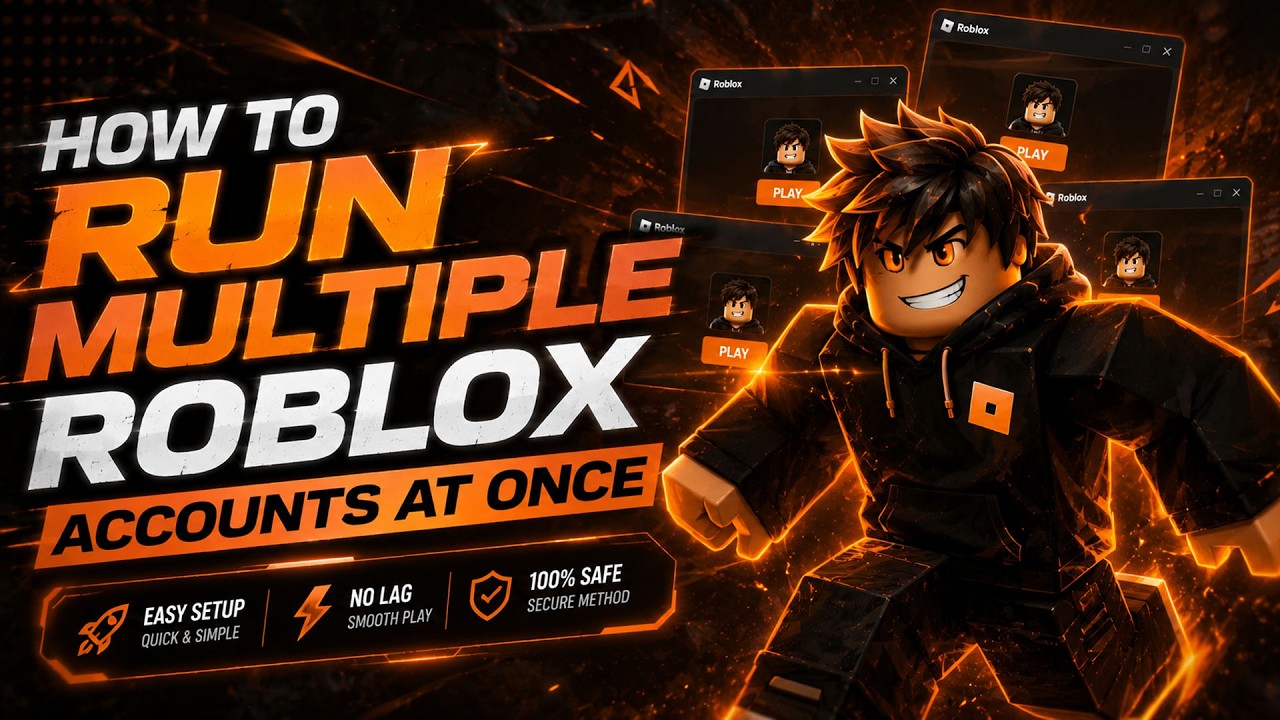 ✨ How to Run Multiple Roblox Accounts at Once | Multi Roblox | Farm with Multiple Accounts (WORKING)