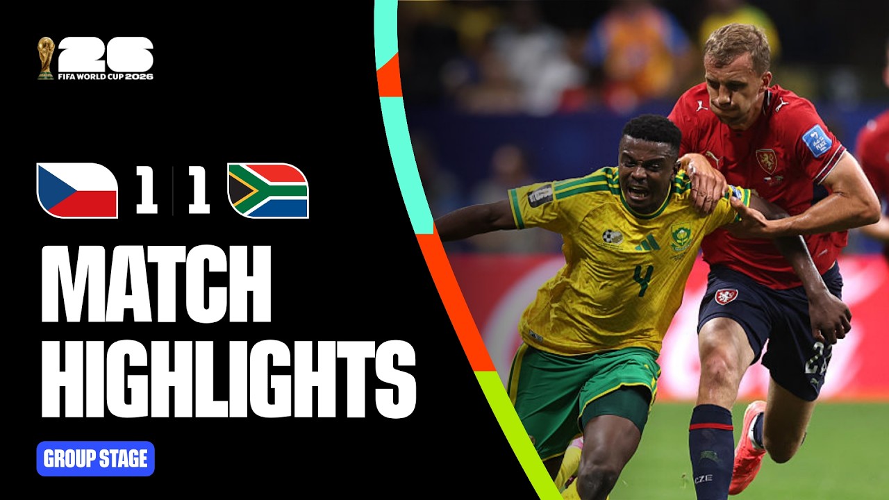 Highlights | Czechia 1-1 South Africa | FIFA World Cup 2026™