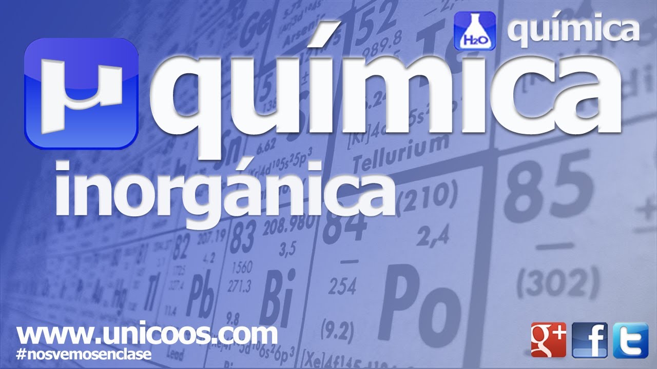 Formulación Inorgánica - QUIMICA