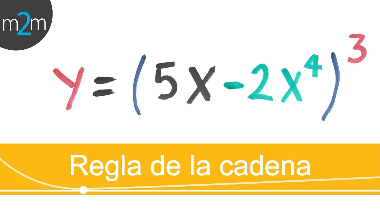 Cálculo diferencial │ 6. Derivar por Regla de la cadena