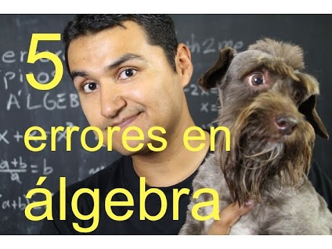 Álgebra │ 15. Errores comunes
