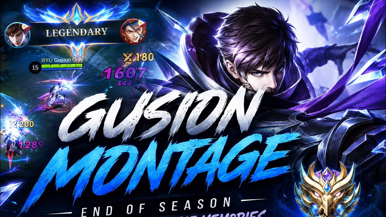 THE BEST END OF SEASON GUSION MONTAGE!!! Precision & Efficiency|Fast Combo|Clutch Plays