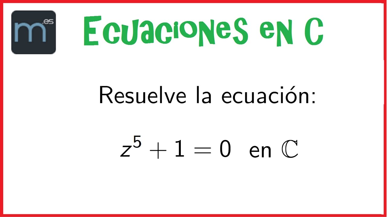Ecuaciones en C