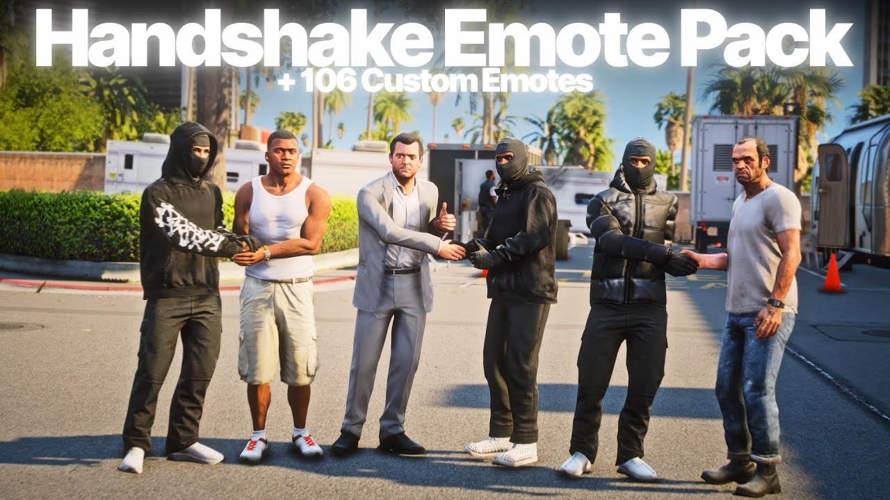 HANDSHAKE EMOTE PACK - FiveM Custom Animation Pack