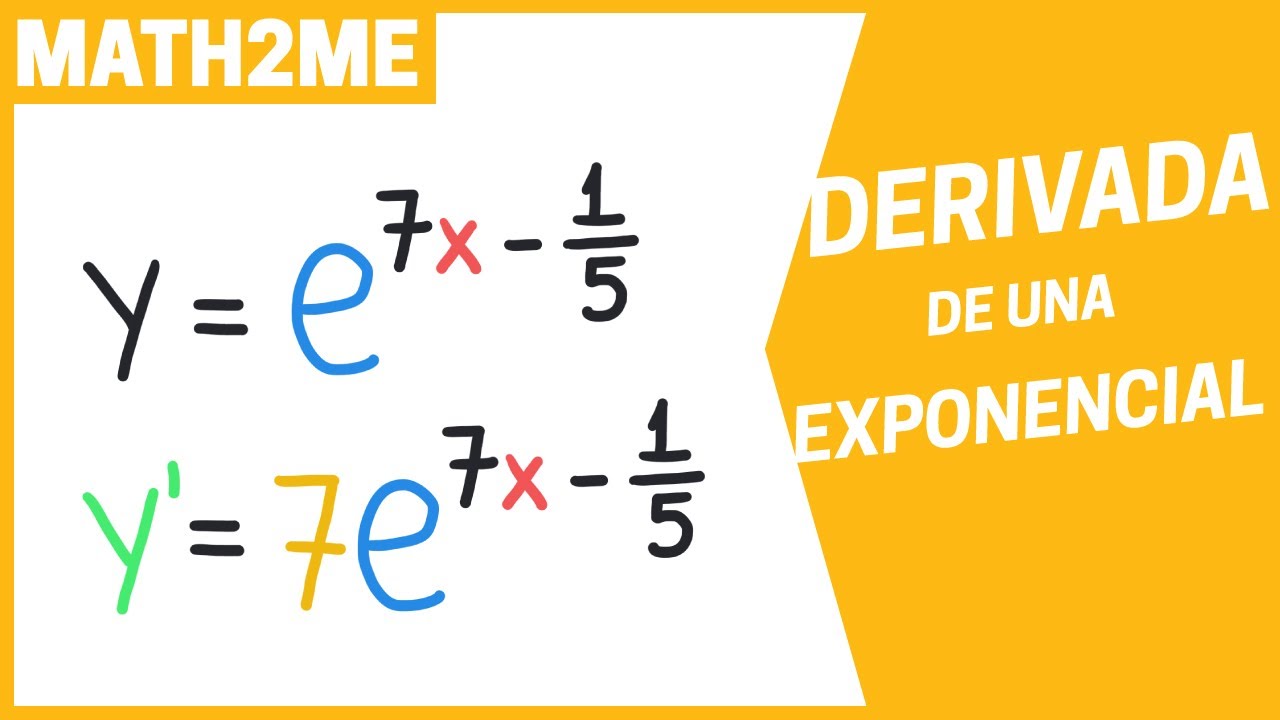Cálculo diferencial │ 5. Derivar funciones trascendentes