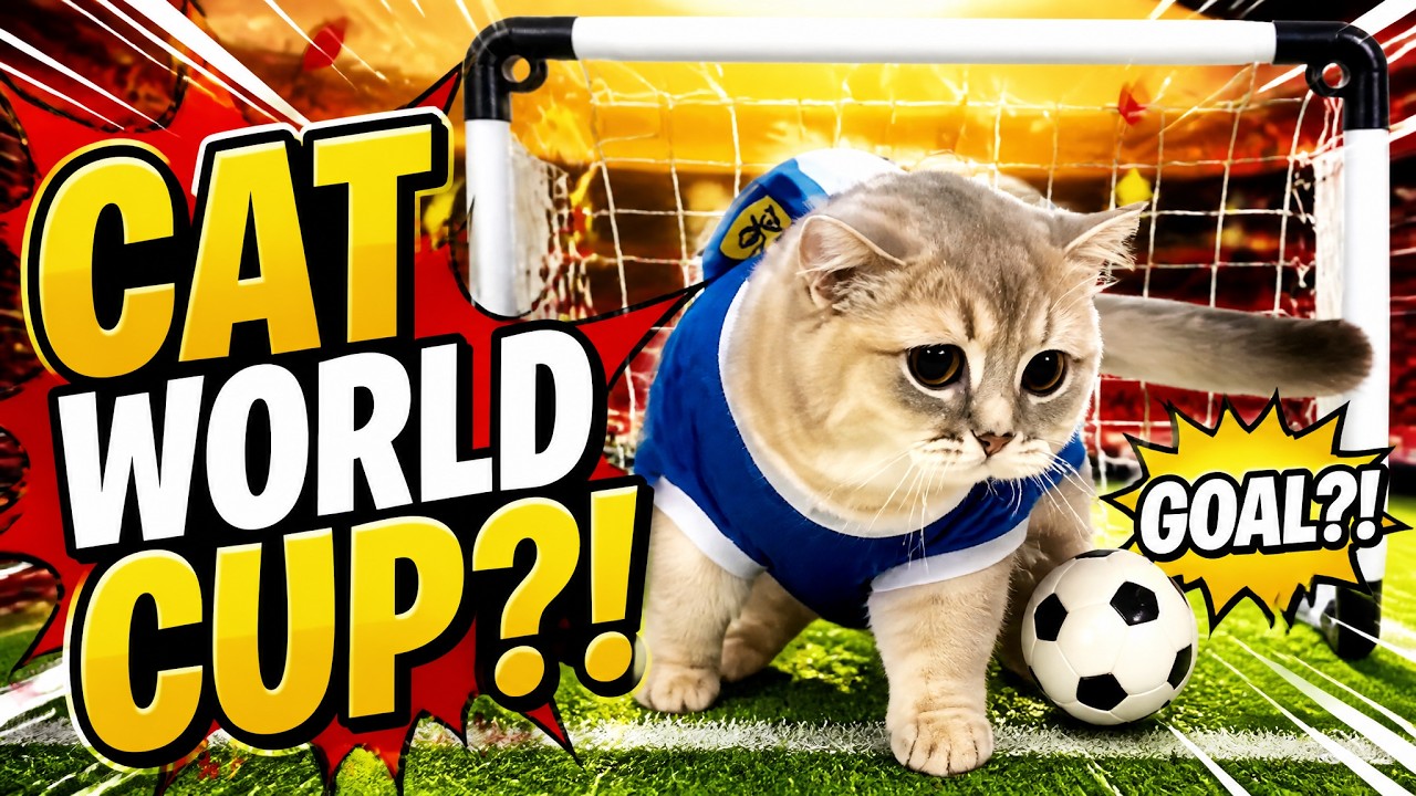 Cat World Cup Went Wrong đ Funny Cat Moments