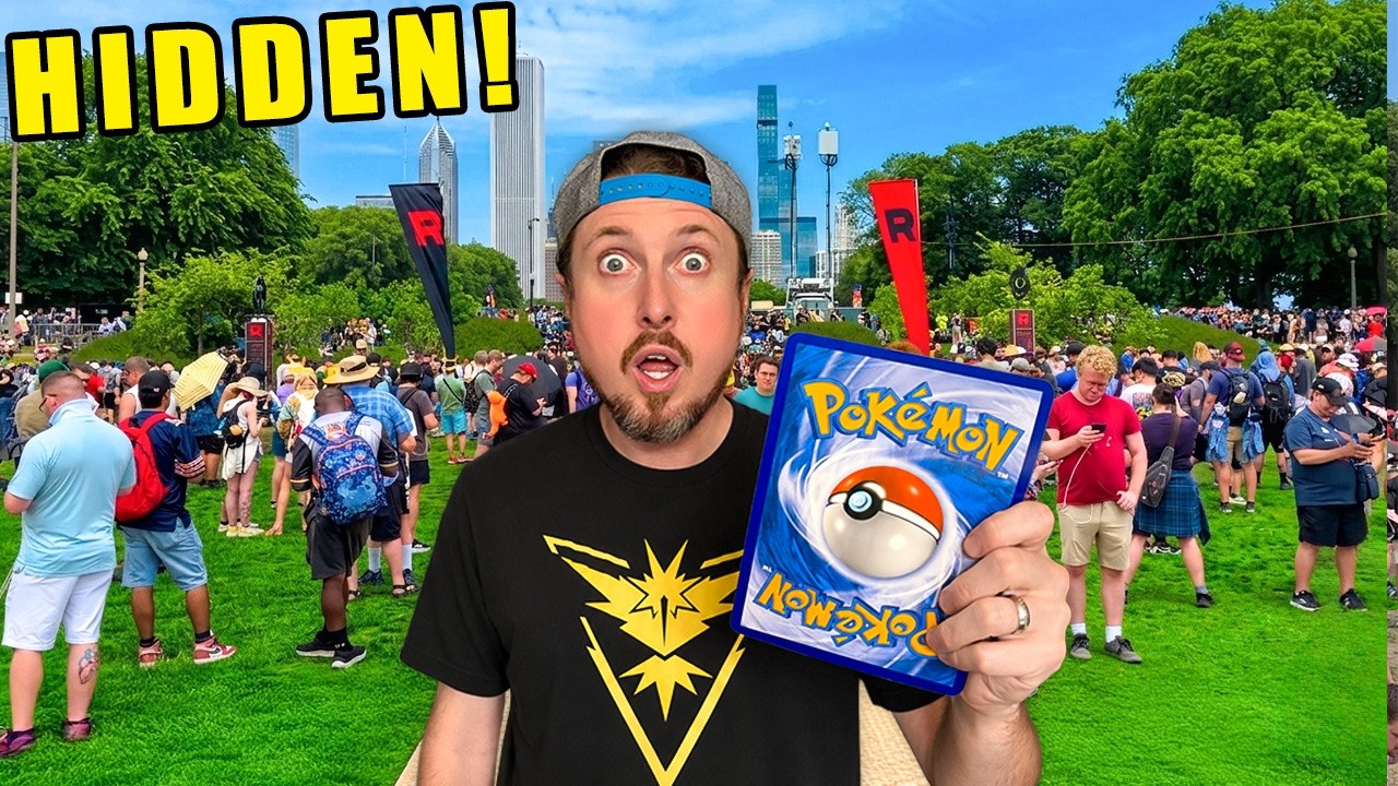 I Investigated Pokemon GO Fest & Found Hidden Cards!