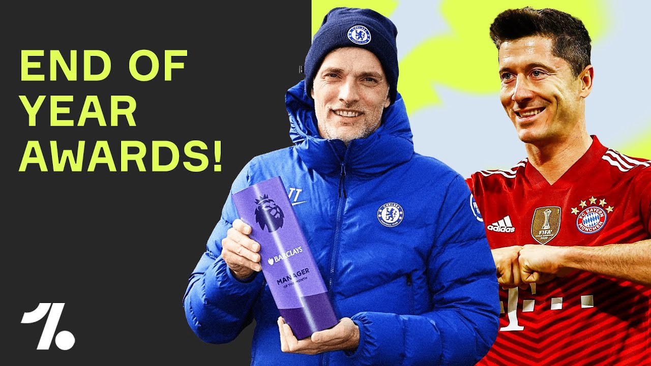 The legendary OneFootball End of Year Awards 2021!!! background