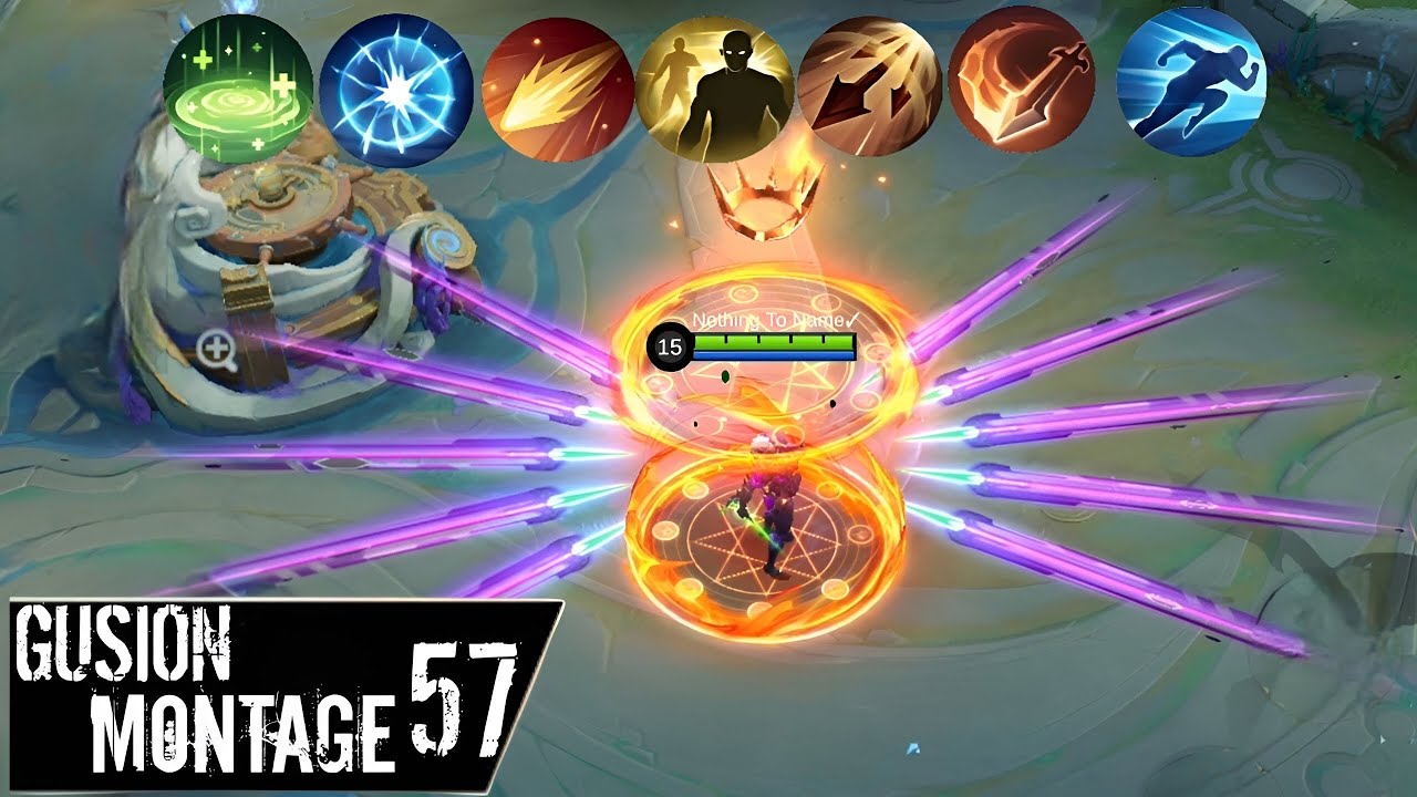 Trying Every Spells On Gusion || Gusion Montage-57 ||