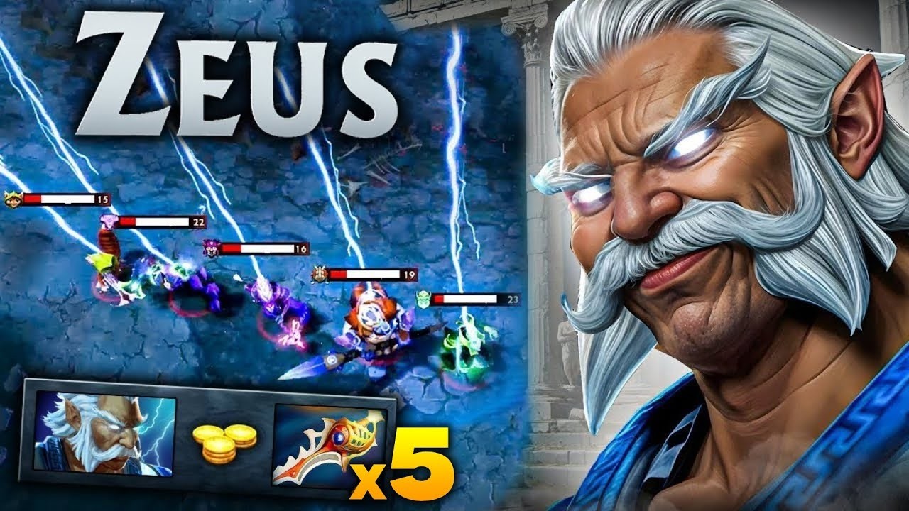 One Shot Zeus +300% More Damage on Ulti 🔥🔥🔥x5 Divine Rapier 47 Kills | Dota 2 Gameplay