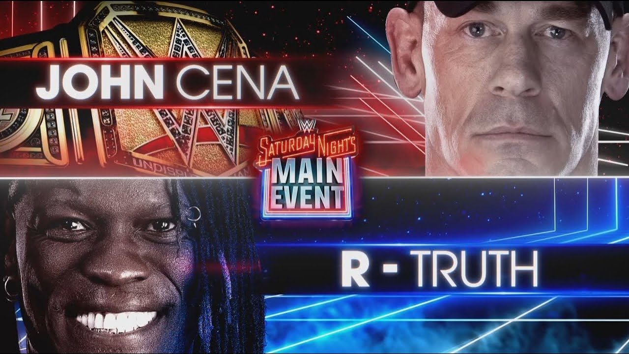 WWE Saturday Night’s Main Event (2025) : John Cena Vs R-Truth Full Match | May/24/2025