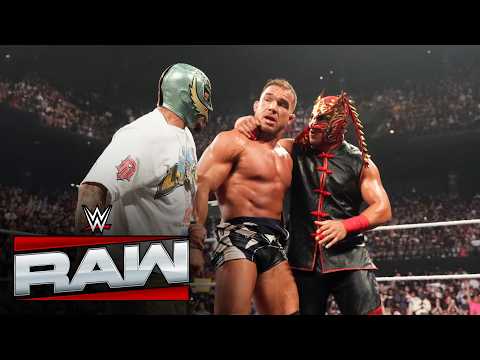 Rey Mysterio y Dragon Lee rescatan a Chad Gable: Raw highlights, 15 de Junio, 2026
