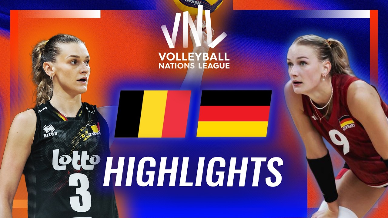 Belgium ๐ง๐ช vs. Germany ๐ฉ๐ช - Highlights | Week 2 | Women's VNL 2026