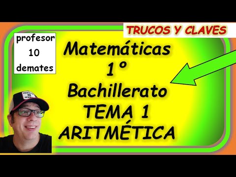 MATEMÁTICAS 1º BACHILLERATO Radicales Logaritmos Potencias y la recta real TEMA 1 Aritmética Ejercicios resueltos Bach científico