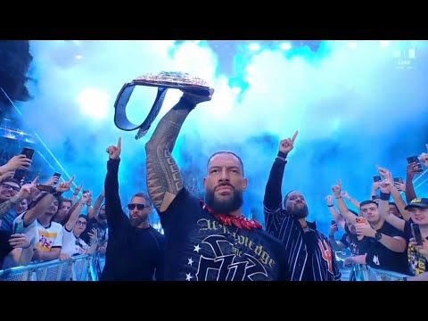 Entrada Roman Reigns "El Jefe Tribal" Campeón Mundial Pesado en Raw - WWE Raw 01/06/2026 (Español)