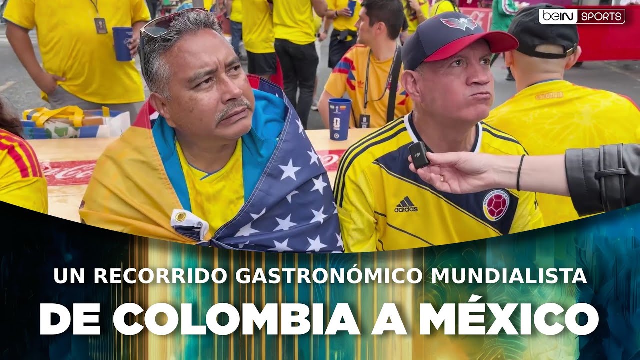 ¿Qué comen los colombianos antes de un partido de su selección? | beIN SPORTS USA background