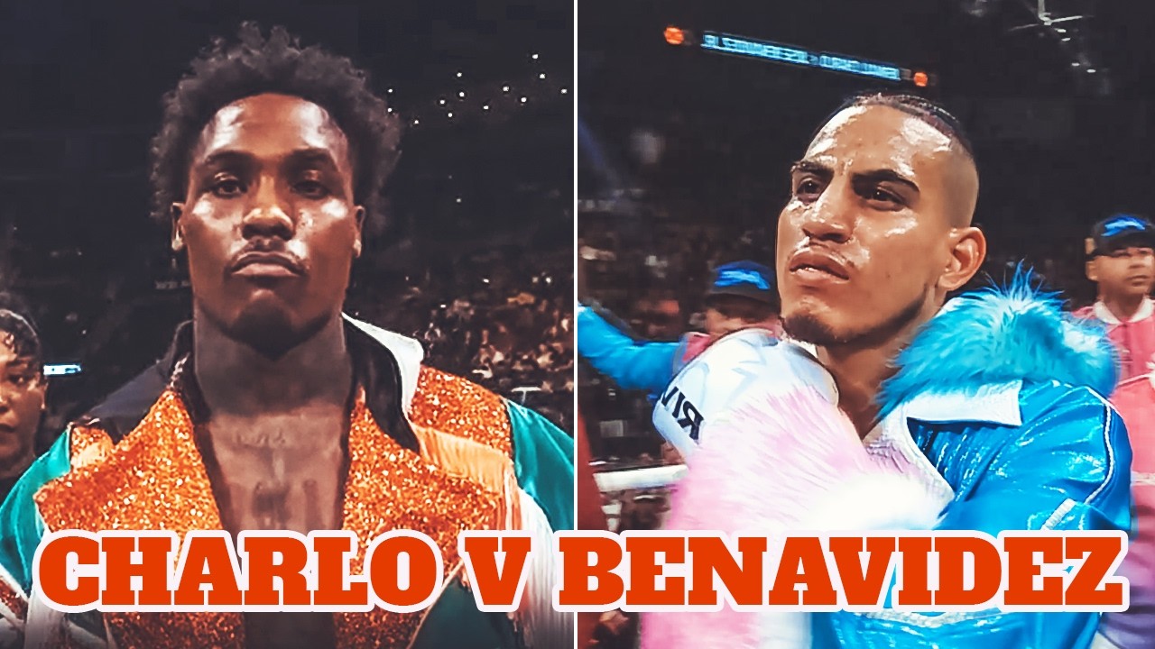 ЁЯФе Jose Benavidez Jr. (USA) vs Jermall Charlo (USA) | Full Fight Highlights, HD background