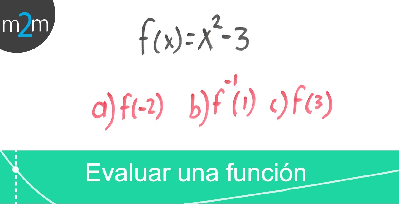 Pre - Cálculo │ 3. Evaluar funciones