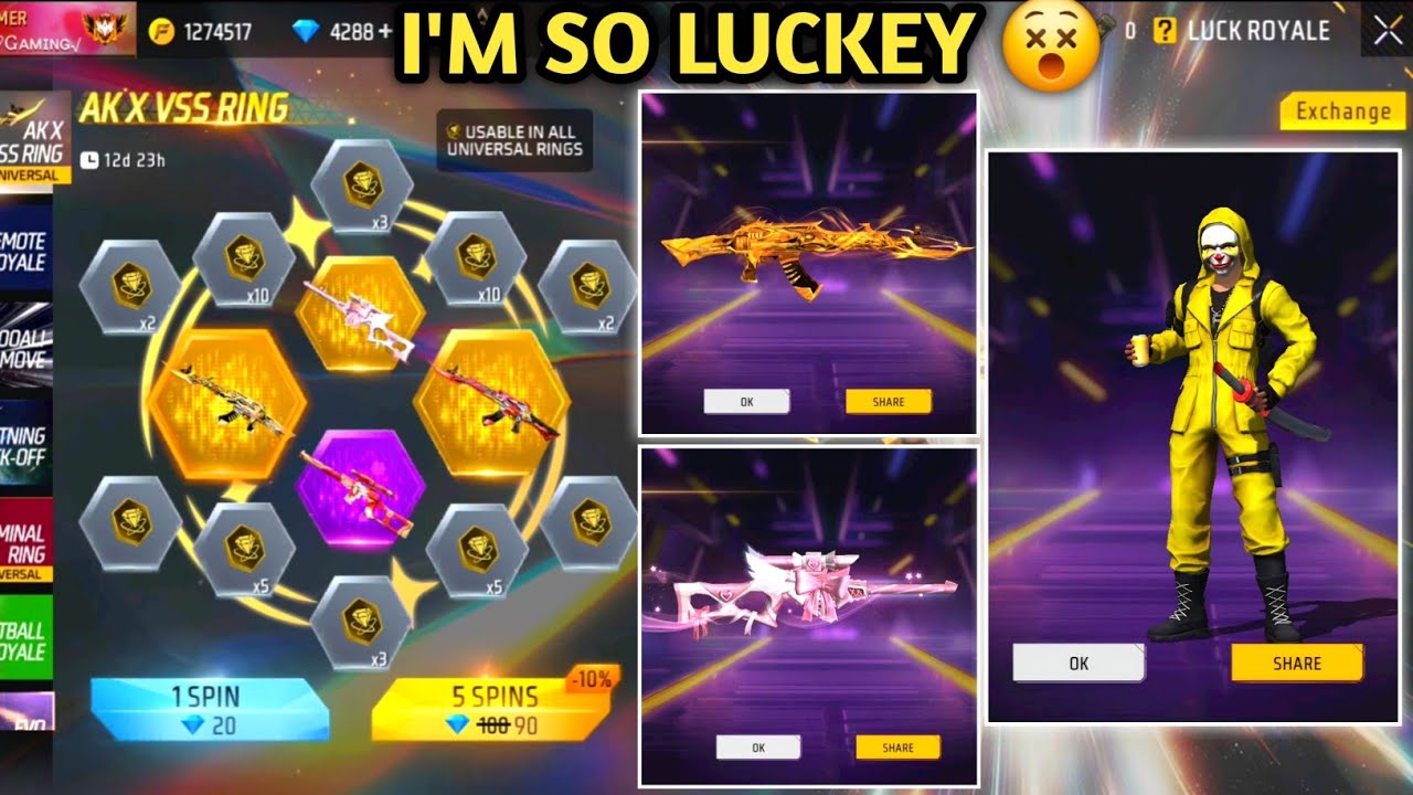 AK×VSS RING EVENT FREE FIRE| FREE FIRE NEW EVENT| FF NEW EVENT TODAY| NEW FF EVENT| GARENA FREE FIRE
