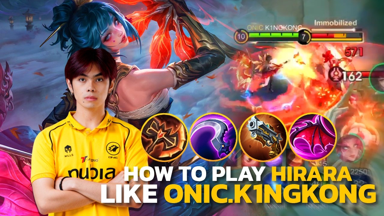 Onic K1NGKONG Tried the NEW Hero Hirara!