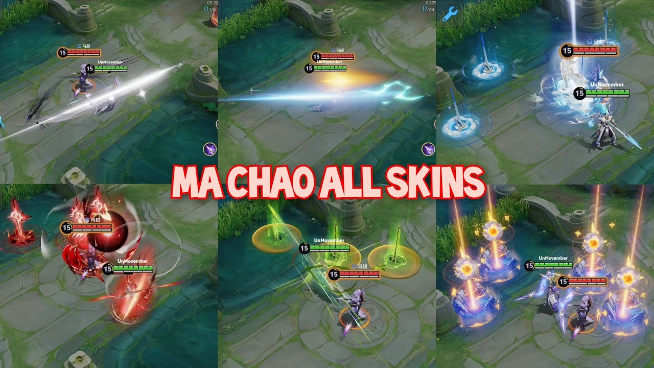 MA CHAO RELEASED OCTOBER? REVIEW ALL SKINS | HONOR OF KINGS background