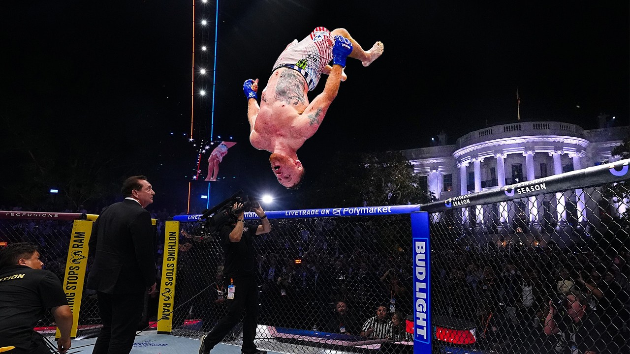 Relive UFC Freedom 250 in SLOW MOTION 👀 | Fight Motion