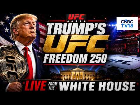 Trump's UFC Freedom 250 Fight MEGA LIVE🥊: Trump Marks 80th Birthday With UFC Fight Night | N18G