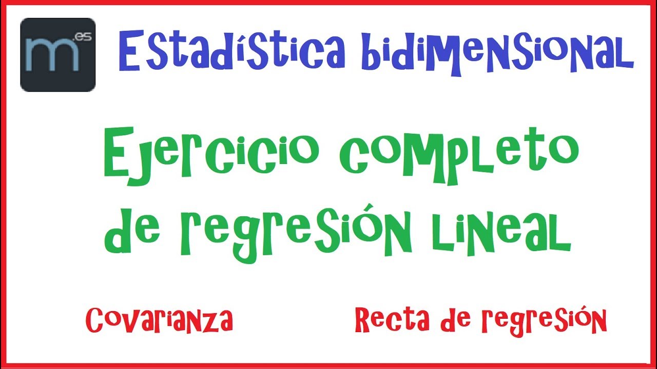Estadística bidimensional