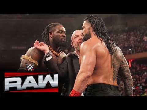 Roman Reigns vs. Oba Femi: Raw, June 17, 2026