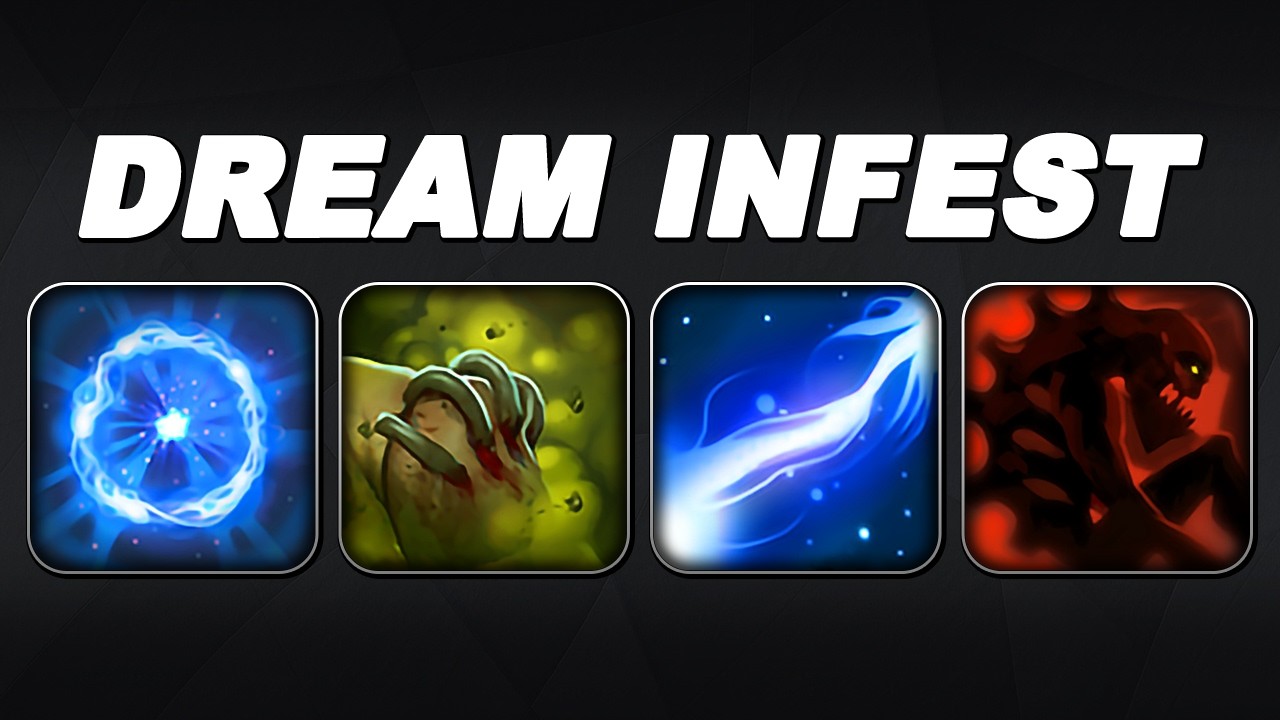 DREAM INFEST Tether + Rot + Spirits | Dota 2 Ability Draft background
