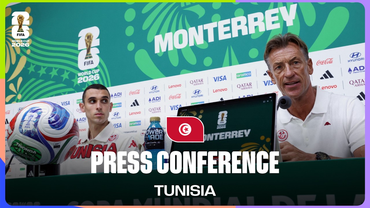Tunisia On Playing Japan | Hervé Renard & Ellyes Skhiri Take Questions