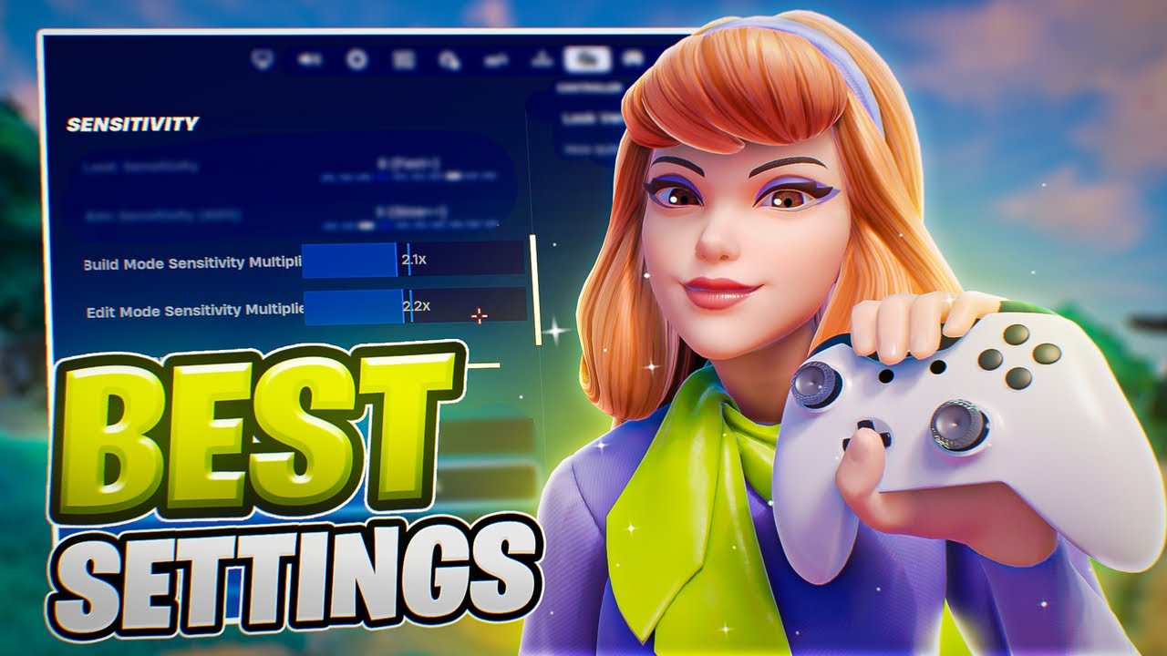 *NEW* BEST Controller Settings & Sensitivity For Fortnite Chapter 7! (XBOX/PS4/PS5/PC)