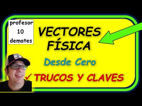 FÍSICA VECTORES desde cero