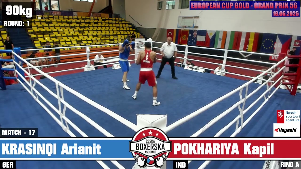 Kapil Pokhariya (IND) vs. Arianit Krasniqi (GER) Grand Prix Ústí nad Labem 2026 QF's (90kg)