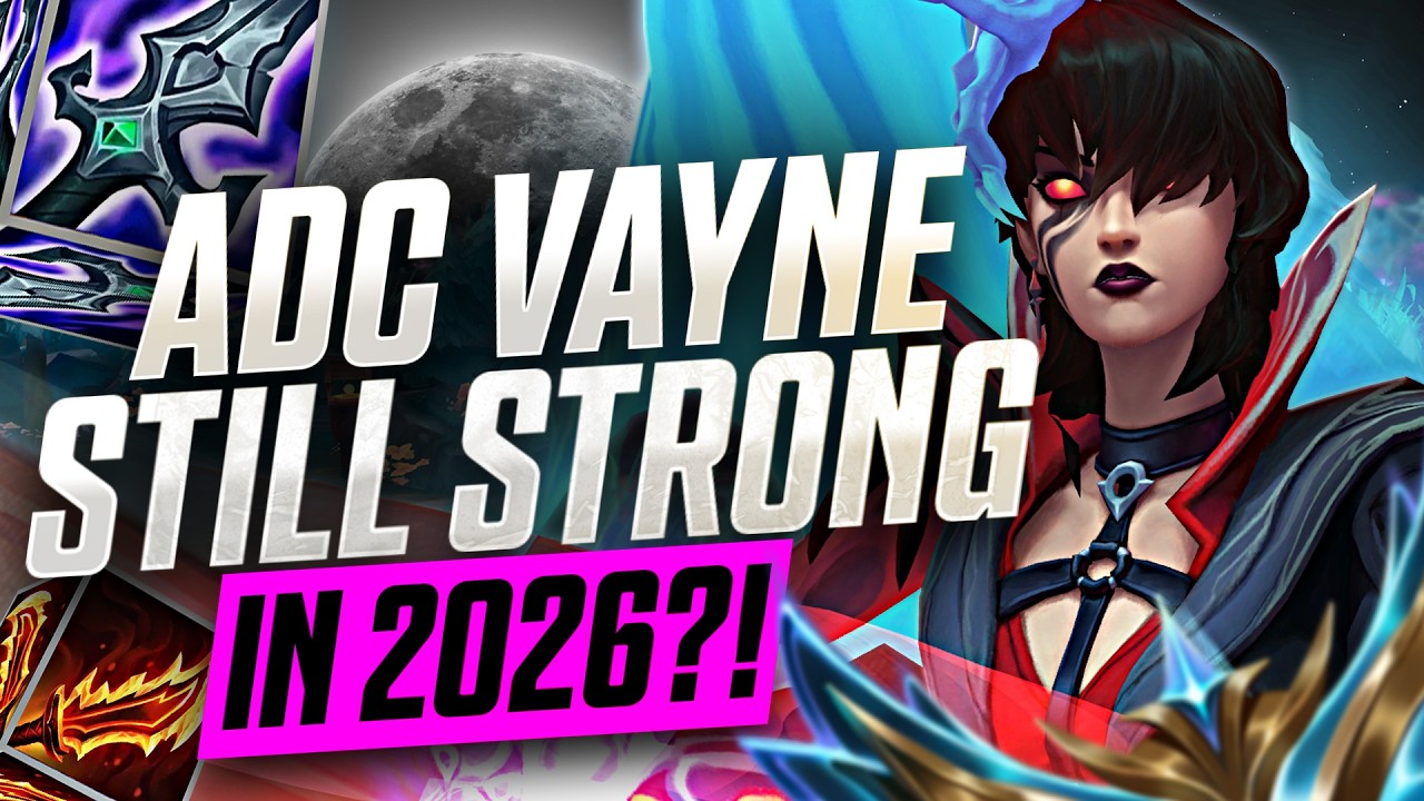 ADC VAYNE IN 2026 GETS 17 KILLS - League of Legends Vayne Commentary