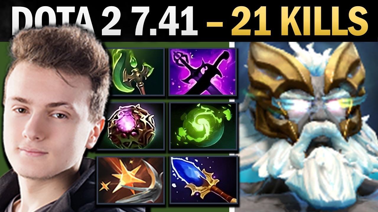 Zeus Dota 2 7.41 with Parasma and Octarine - Dota Gameplay background