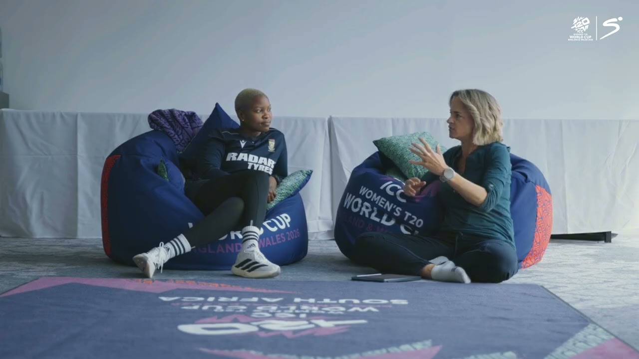 Nonkululeko Mlaba sits down with Natalie Germanos | ICC T20 Women's Cricket World Cup