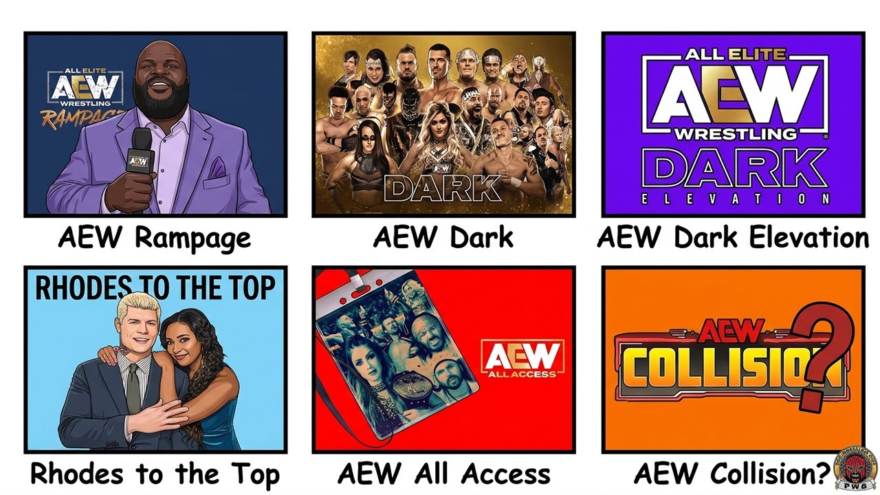 Every CANCELLED AEW TV Show Explained in 13 minutes