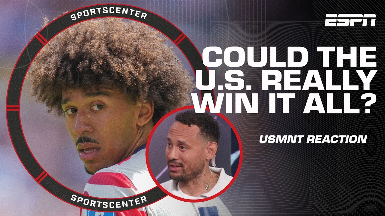 What's the CEILING for USMNT after back-to-back wins? đ 'MOMENTUM!' - Jermaine Jones | SportsCenter