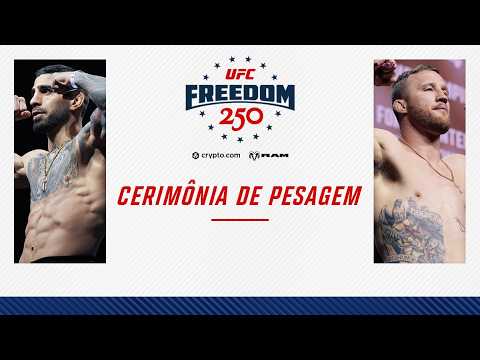 Cerimônia de Pesagem | UFC Freedom 250