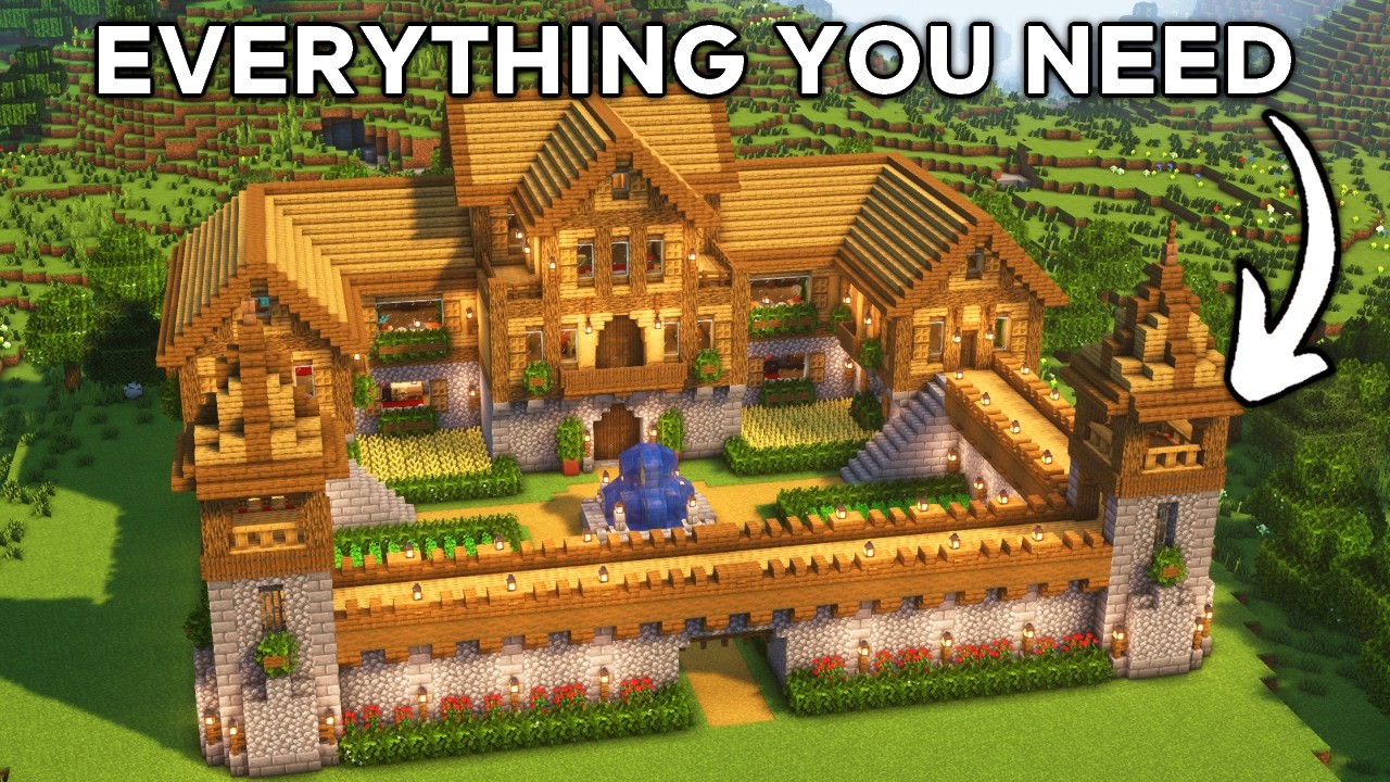 Minecraft: How to Build the Ultimate Starter House | TutorialЁЯПа