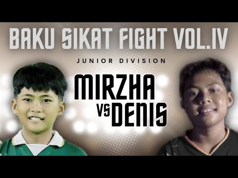 Mirza VS Denis, Baku Sikat Fight Vol IV Kotabaru